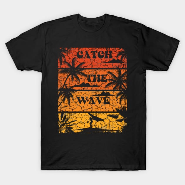 WING FOILING SURFING Catch the wave T-Shirt by HomeCoquette